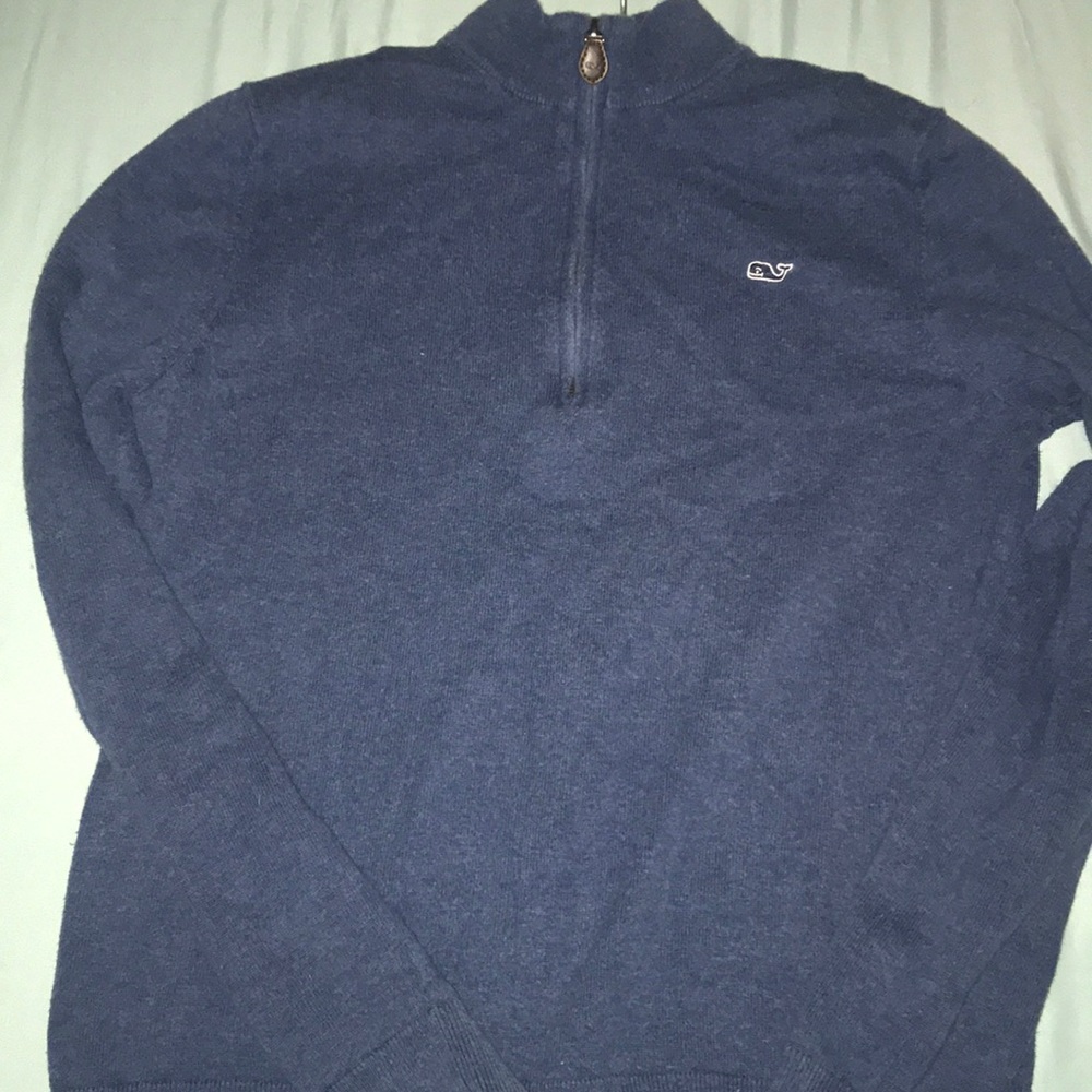 Vineyard Vines Blue Quarter Zip